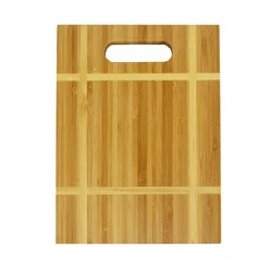 Wholesale ECO Friendly Organic Custom Different Size Serving Chopping Blocks  Kitchen Natural Bamboo Fiber Cutting Board Set