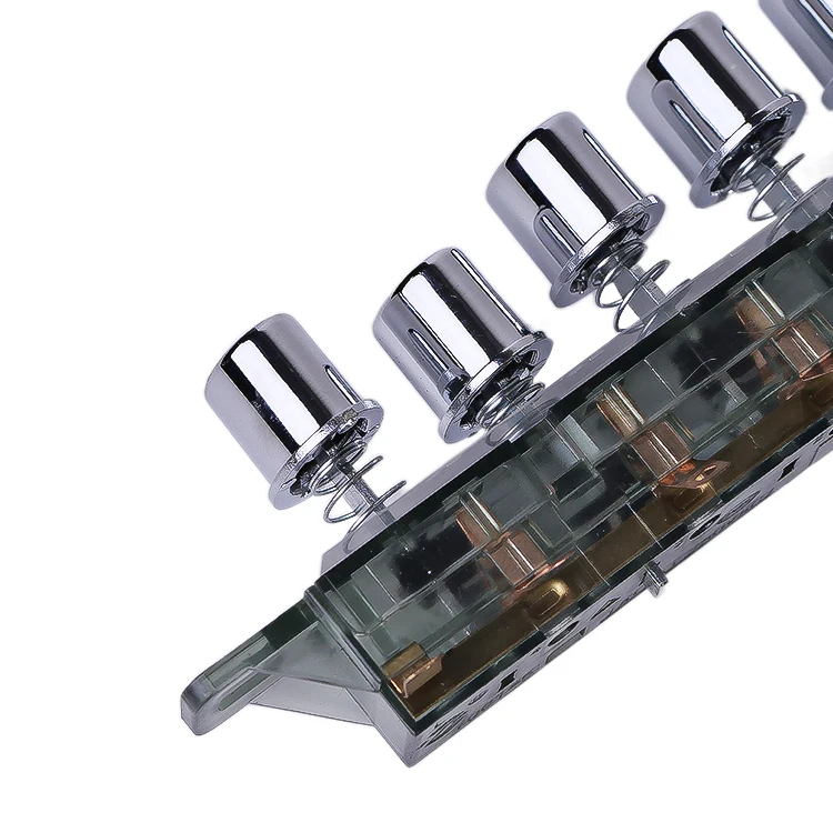 Electrical Kitchen Appliances Range Hood Chimney Spare Parts Controller 5 Position Keyboard Push Button Switch
