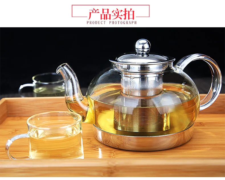 hot sell glass induction glass kettle