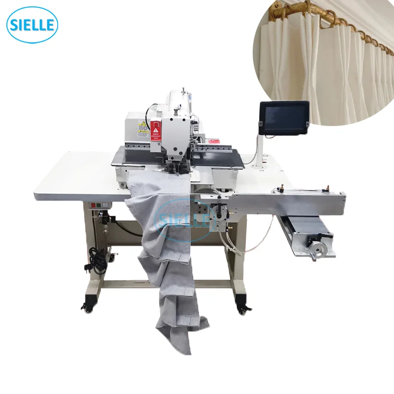 Hot Sale Multi Function Fabric Pleating Curtain Pleating Sewing Machine Price