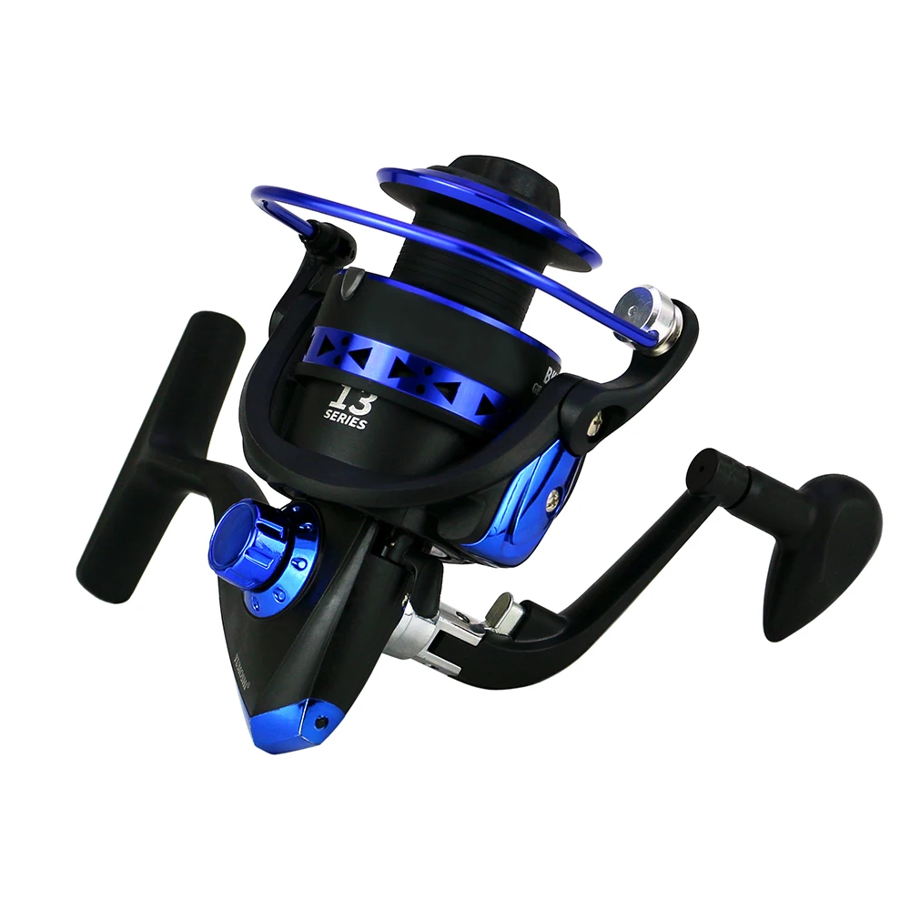 Saltwater and Freshwater Long Shot Reel Tackle Sea Rock 1000-7000 Fishing Metal Spool Reel 6kg 8kg 10kg Drag Power Spinning Reel