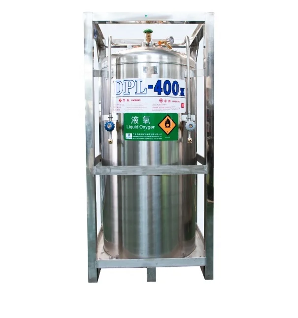 400L Cryogenic Liquefied Gas Cylinder,  Liquid Nitrogen  Storage Tank  nitrogen dewar