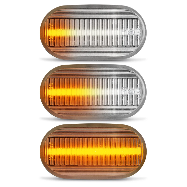 No Error Clear/Smoked/Orange Lens Sequential LED Side Marker Light For Suzuki Jimny JB64W JB23W