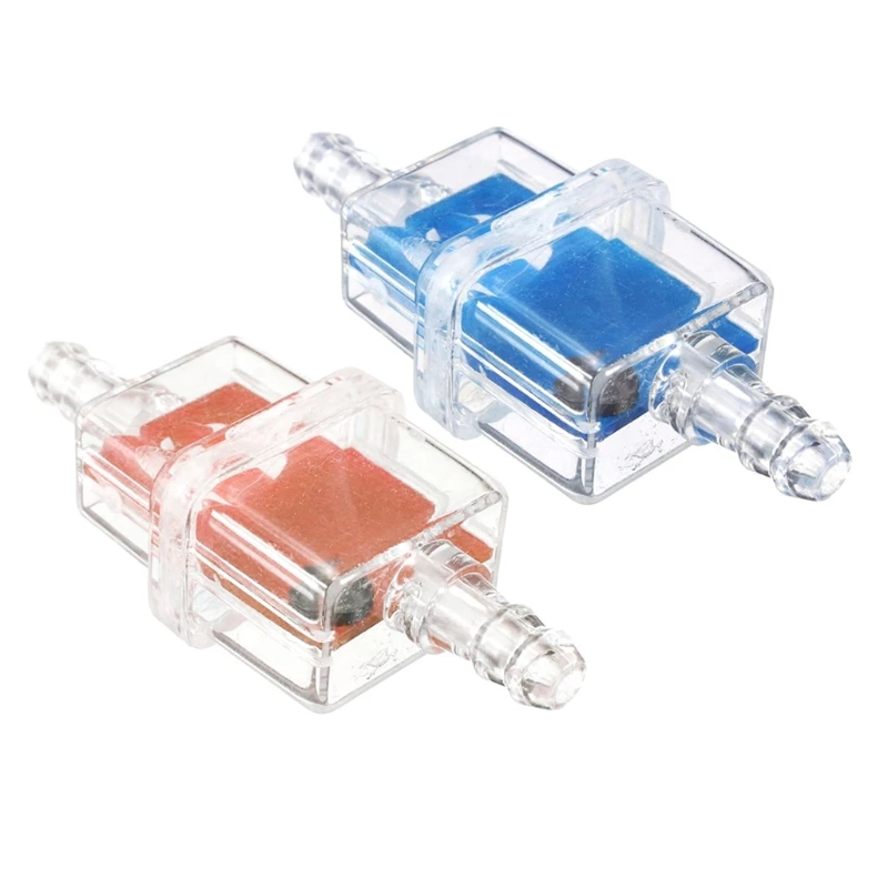 Compatible with Motorbike Moped Scooter Square Inline Motorcycle Oil Fuel Filter Vacuum Filtration Easy to Install