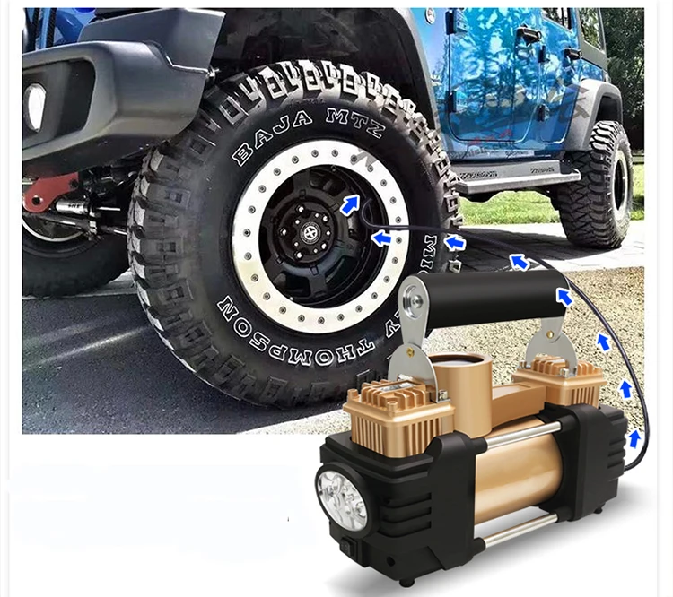 DC 12V Portable Cordless Compressor Of Japan Air Pump Tire Inflator For Car