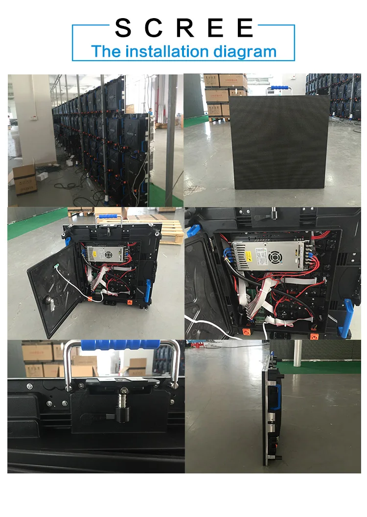 GOB LED MODULE p2.5  led module screen GOB  P1.25/p1.5/p1.6/p1.8 p2 indoor led display module led video wall indoor