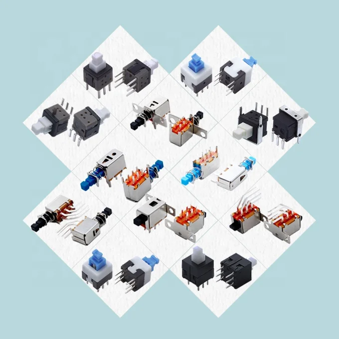 Wintai-tech PS-58M17S latching push button switch smd push button on off switch smd push button