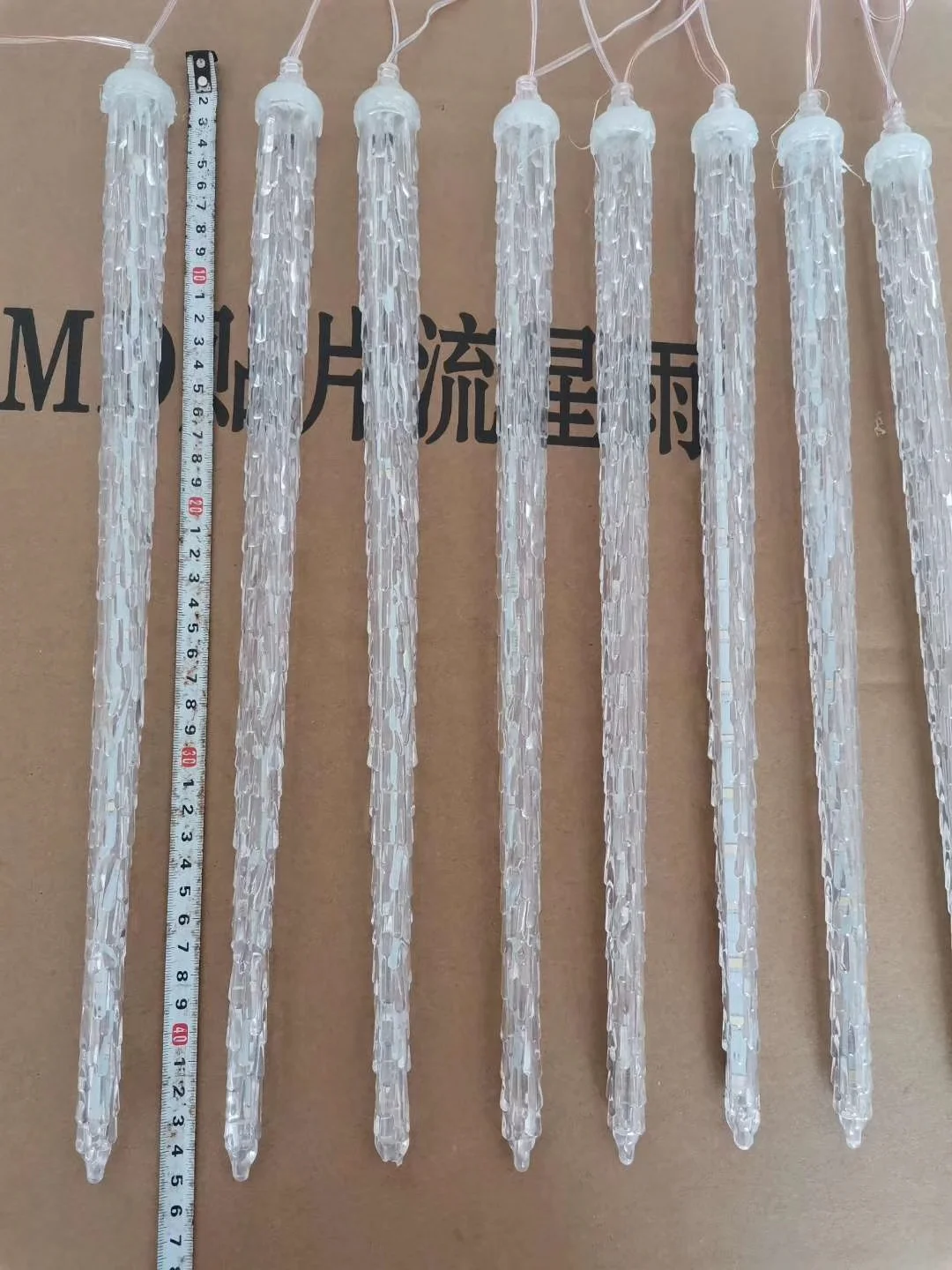 super bright LED christmas falling led icicle piton lights meteor tubes led christmas ice  drop lights  Outdoor IP65 waterproof