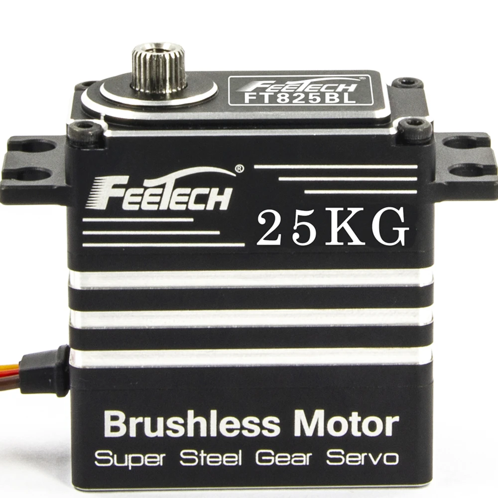 Hight Torque 25Kg Digital Servo Motor 180 Degree Steel Gear Brushless Motor Servo For Rc Engine/Air Plane Toys Flying/Helicopter