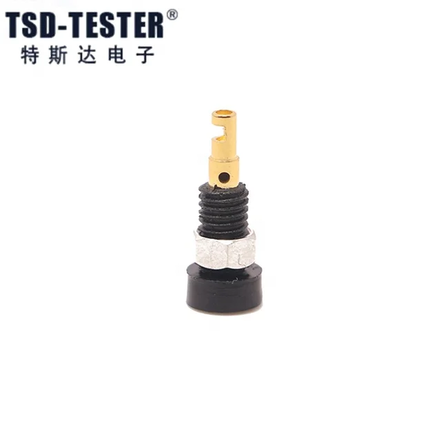 2MM 10A Gold plated Nickel plated industry plug and socket panel binding post pcb banana plug