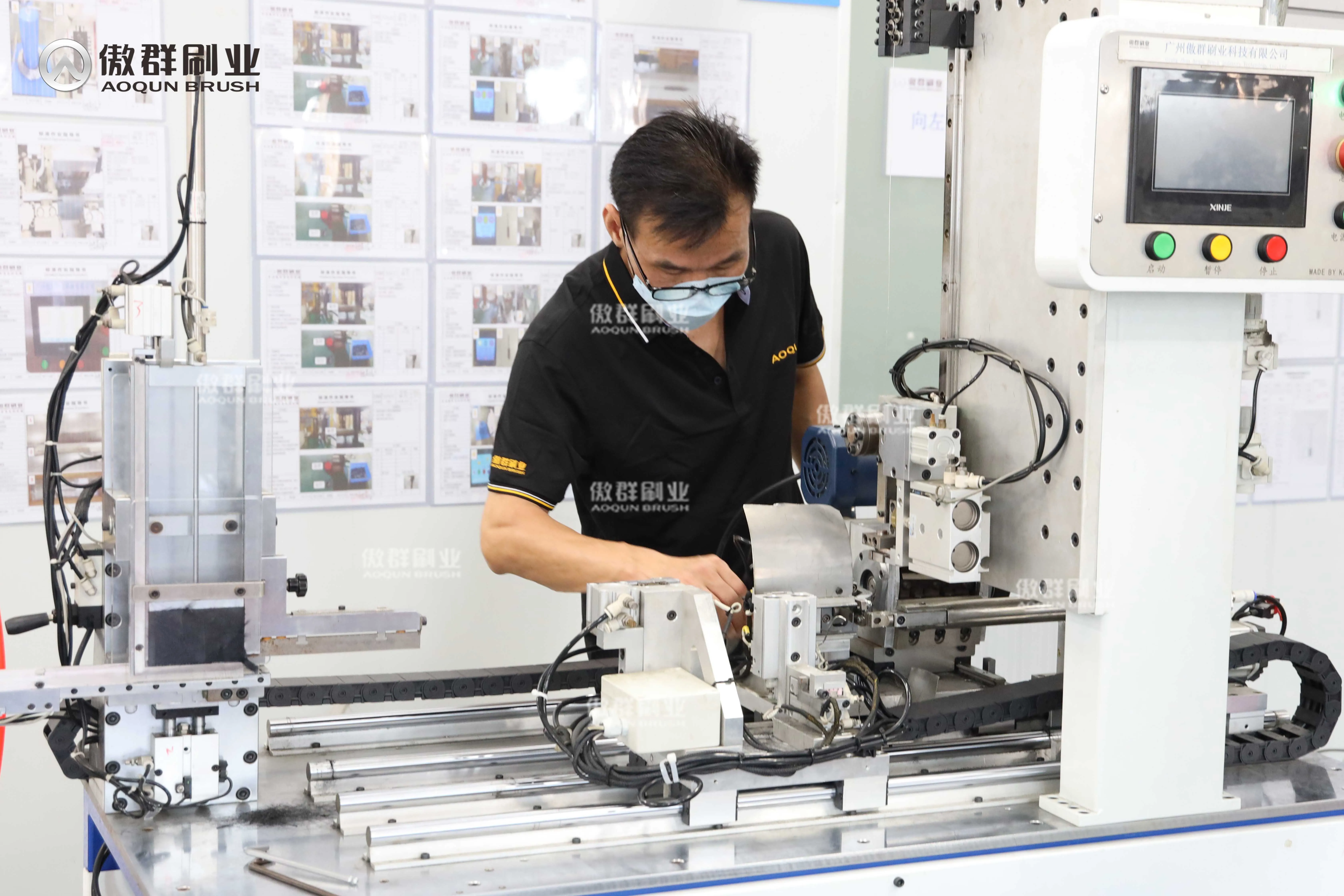 Hot Sale 9mm Gun Cleaning Brush Gun Cleaning Brush Set Gun Brushes Bore