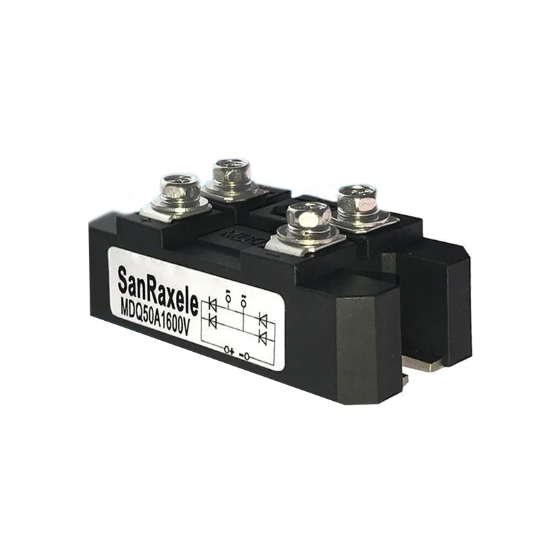 CXCW E-era MDQ100A MDQ60A MDQ50A MDQ30A 1600V 1200V Single phase rectifier module hot selling 24v bridge rectifier