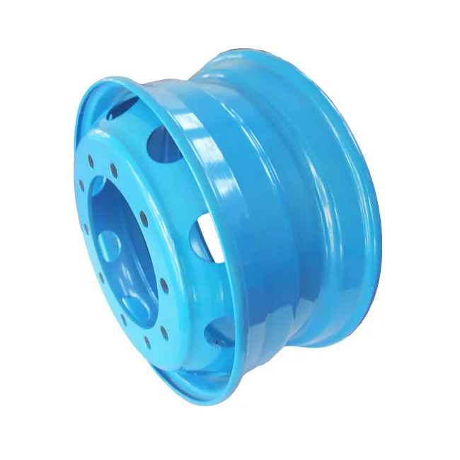 Hot selling Auto Parts 22.5x9.00 inch steel wheel rims match 12R22.5 tyre used for heavy truck bus trialer drum