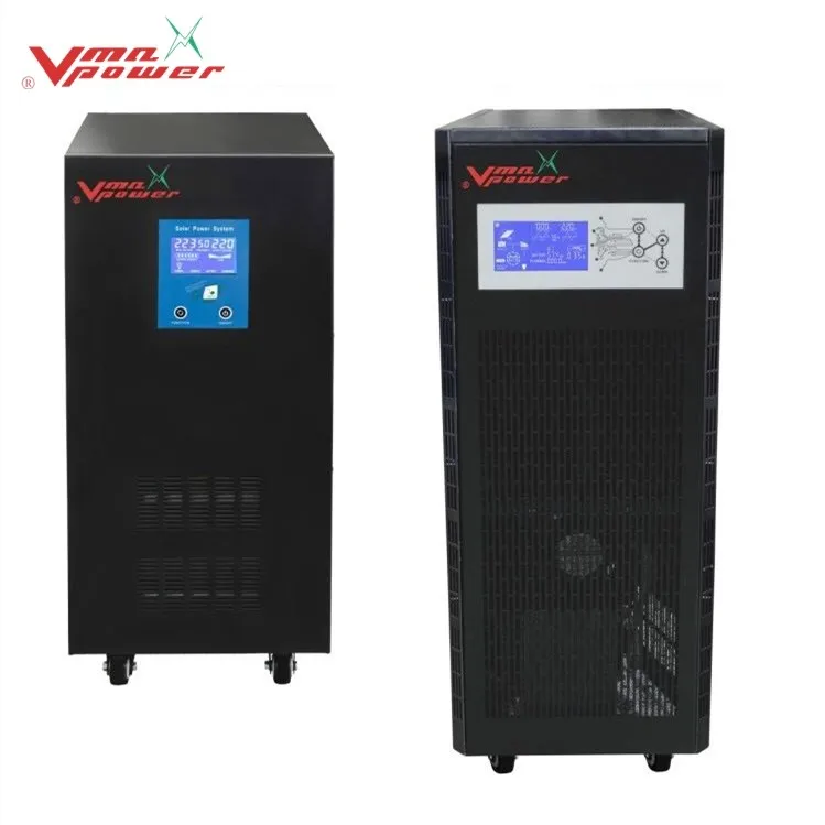Vmaxpower Low frequency 5kw 7kw 8kw 10kw Three Phase Off Grid Solar Inverter for MW Power Plant