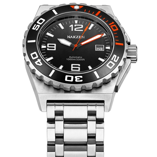 Роскошный ETA 2824 Superluminova BGW9 керамический ободок 100 атм профессиональные часы для дайвера