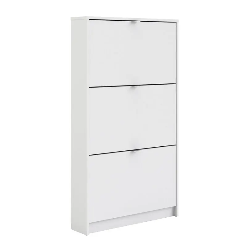 Living room household furniture 3 layer tipping shoe cabinet