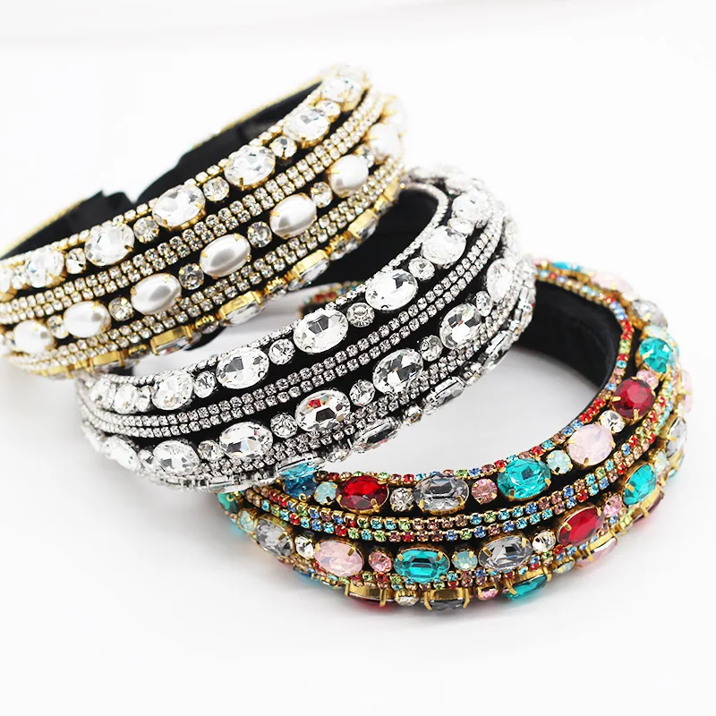 
American styles hair accessories crystal butterfly bling luxury brand hair accessory wholesale 