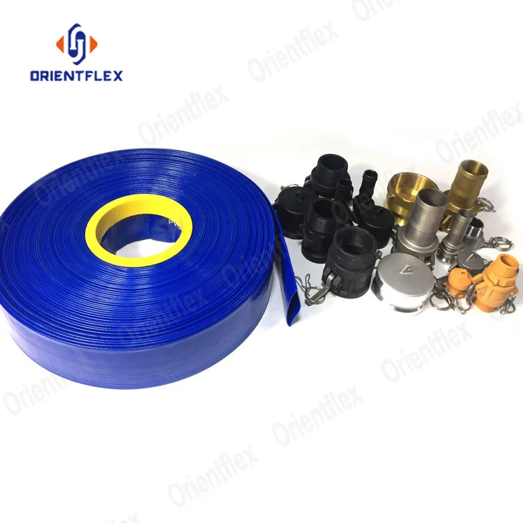 Pvc Irrigation Layflat Hose Perforated Hose