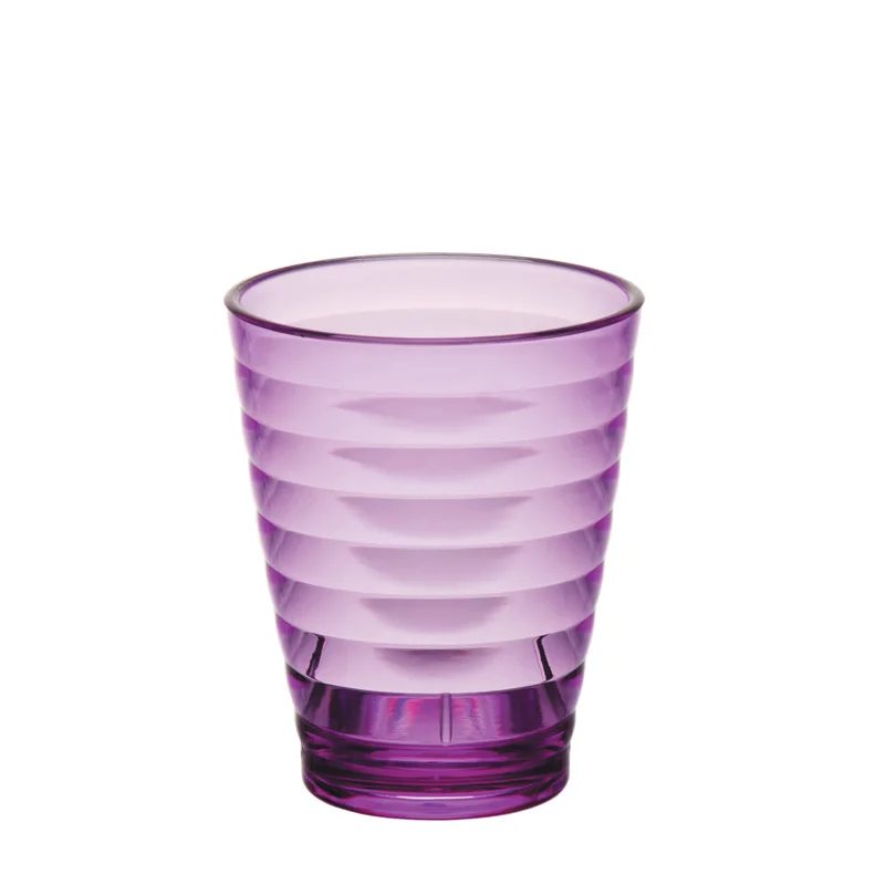 ODM OEM Polycarbonate stackable Cup Unbreakable Plastic Camping Cup Water Soda Lemonade Cup