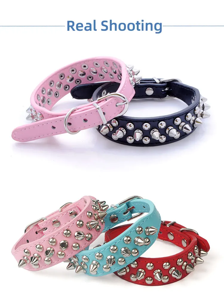 Luxury Personalized Cute Nylon Adjustable Webbing Straps Nylon Webbing For Spiked Dog Collar And Harness Set