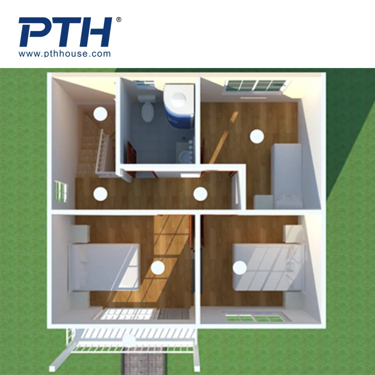 Light Steel Frame Building Low Cost Prefabricated House Light Steel Structure Villa