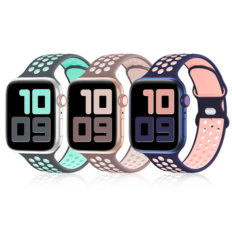 Мягкий силиконовый ремешок Pulseira для часов Slap совместимый с