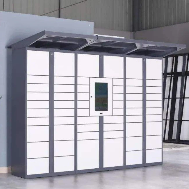 24X7 self service vending machine waterproof Customized smart locker size parcel delivery kiosk