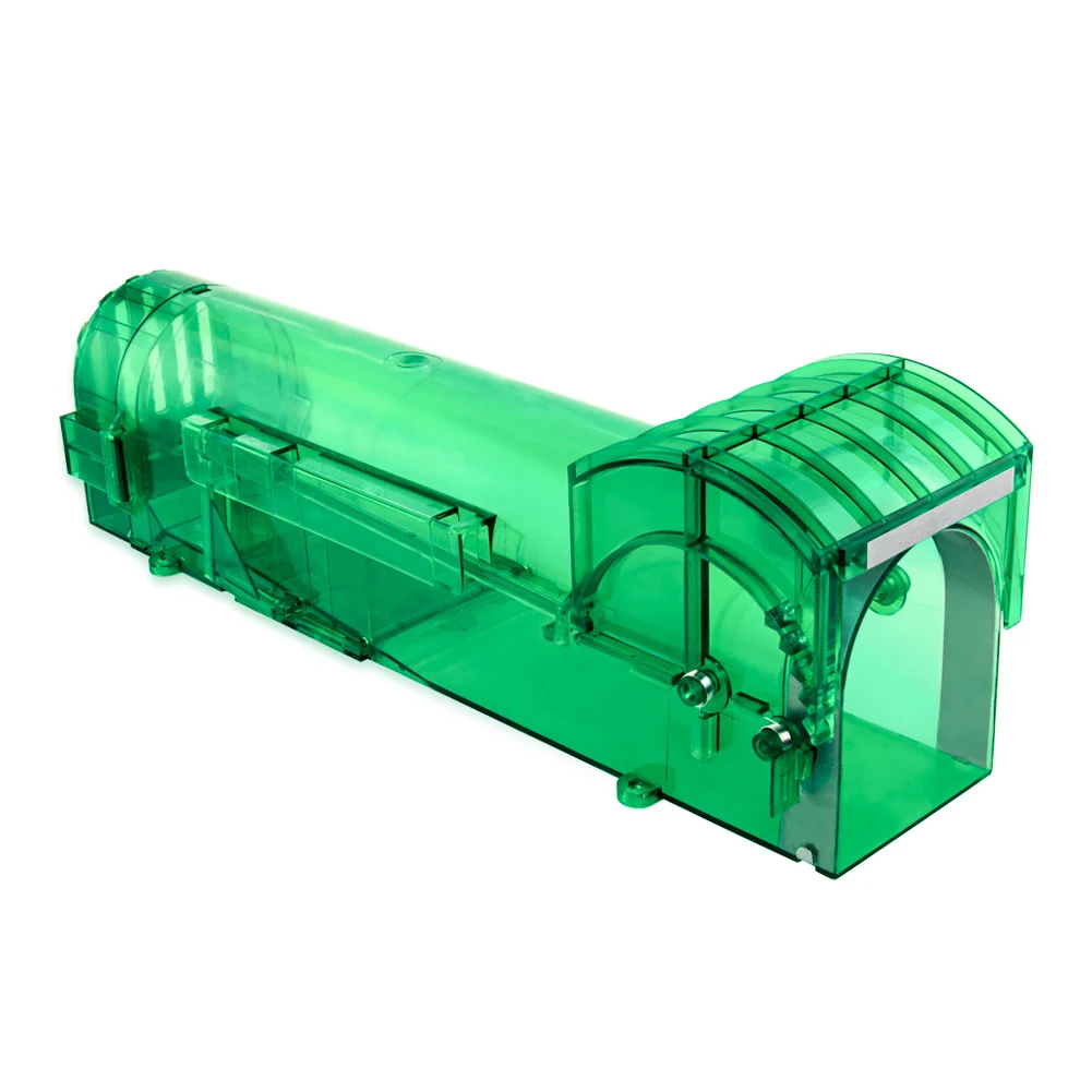 X-PEST M1S Hunting Plastic Smart Sensitive trigger Humane Rat Rodent Mouse Traps Boxfor Indoor No Kill Rats Live Catch