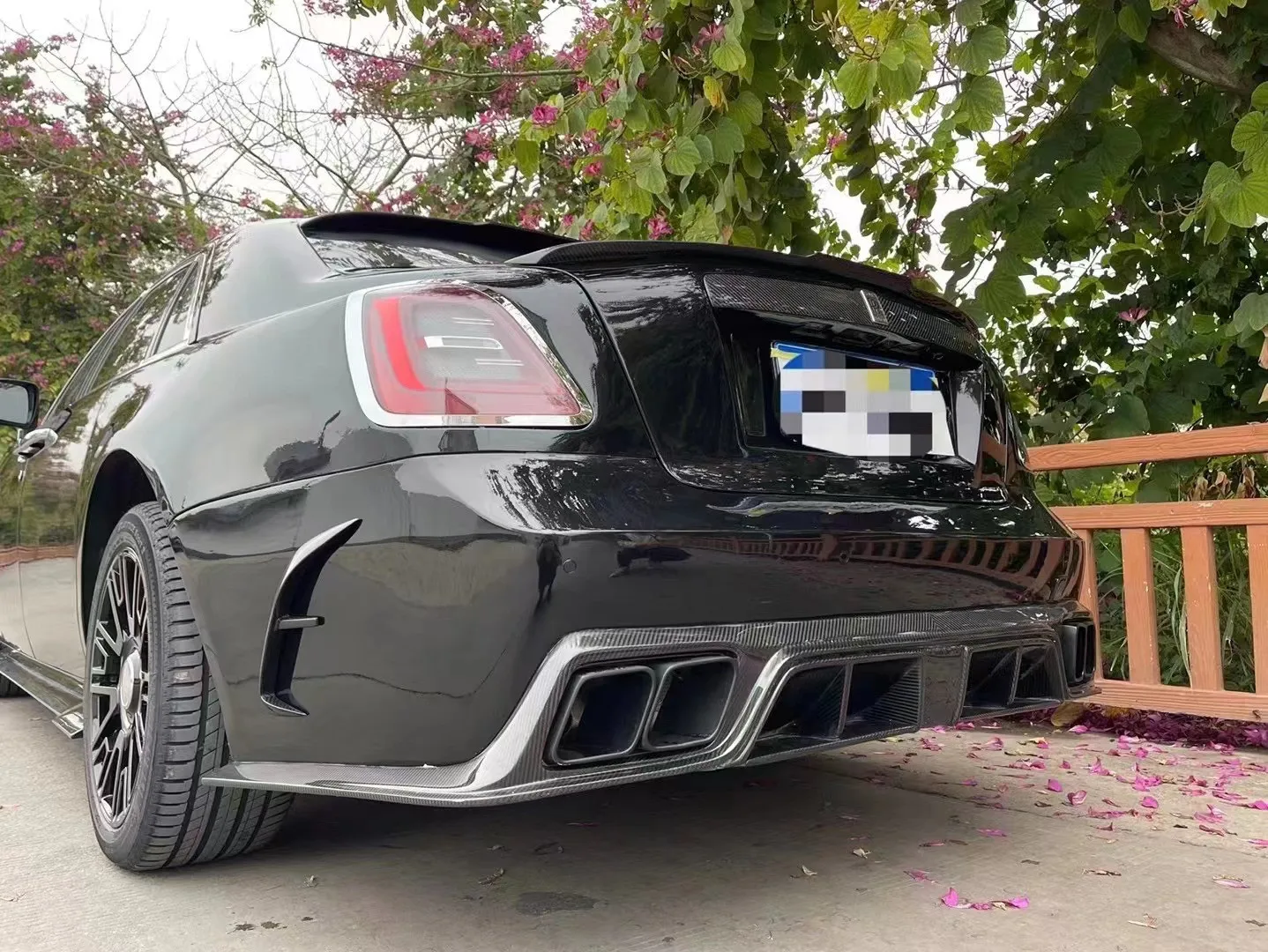 Автозапчасти для Rolls-Royce Ghost body kit модернизированная модель MSY передний и задний бампер с комплектом корпуса из углеродного