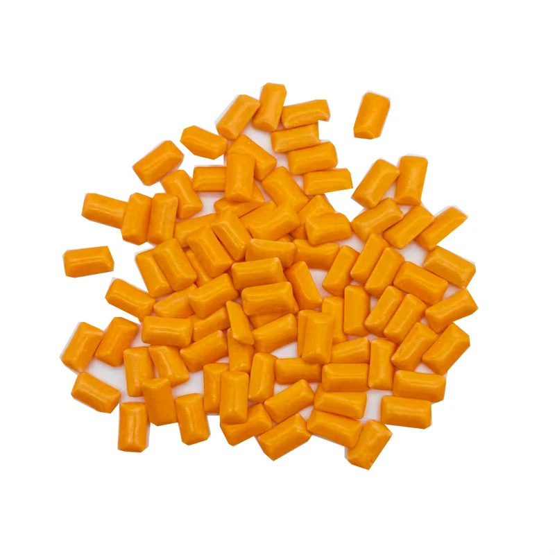 Chewing Gum Wholesale Candy Orange Flavor Pillow Chewing Gum