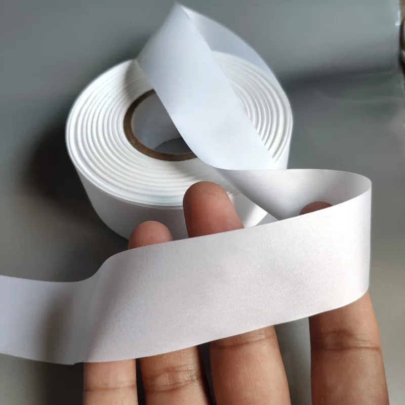 Polyester Thick Full Dull Satin Ribbon for Clothing Labels