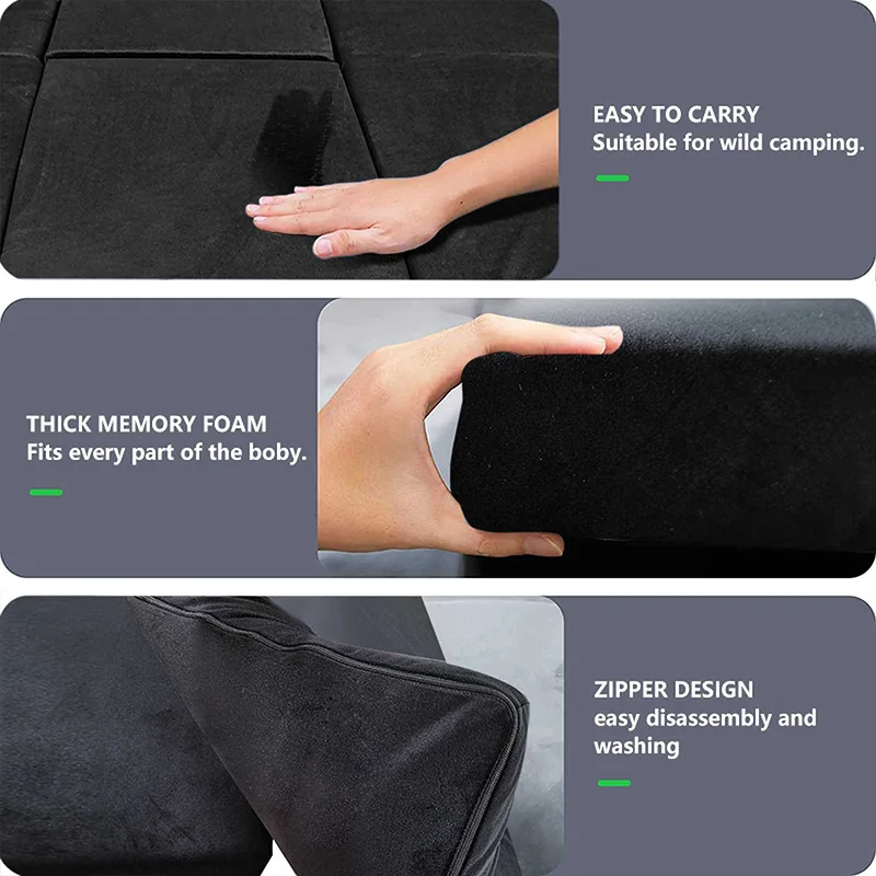 tesla Model 3 Mattress for Car Y Travel Sleeping Non Inflatable Foldable Bed