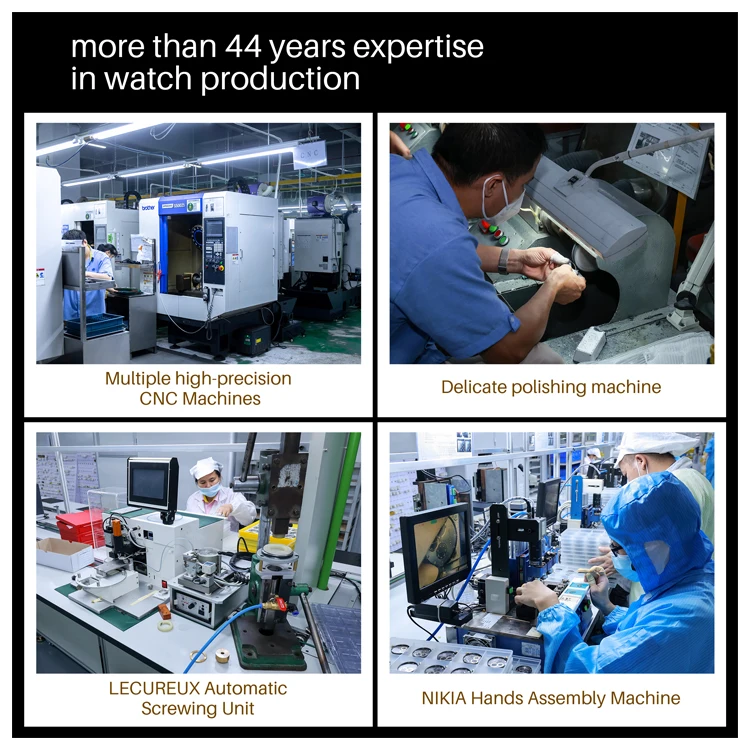 Factory customized stylish men wrist watches Stainless steel  watch manufacturer produce Waterproof men high quality watch