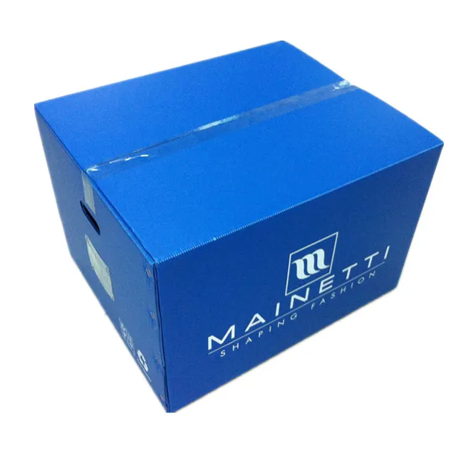 Corrugated Carton Packing Box Customized PP Folding Plastic Packaging