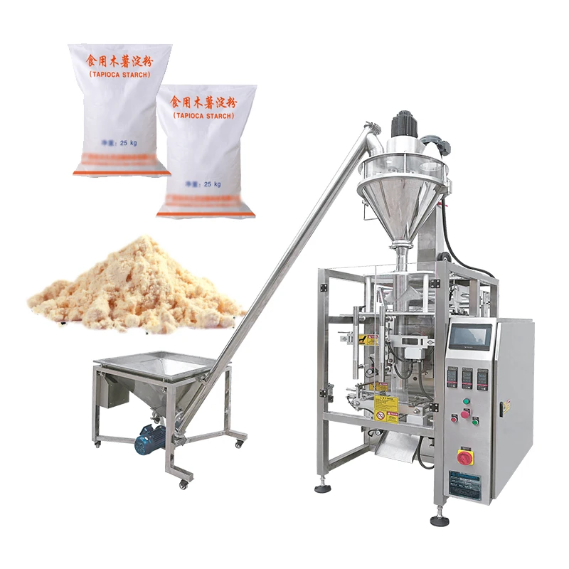 Automatic Various Size 50g 100g 500g wheat flour packing machine Powder Maize Corn Flour Filling Packaging Machine