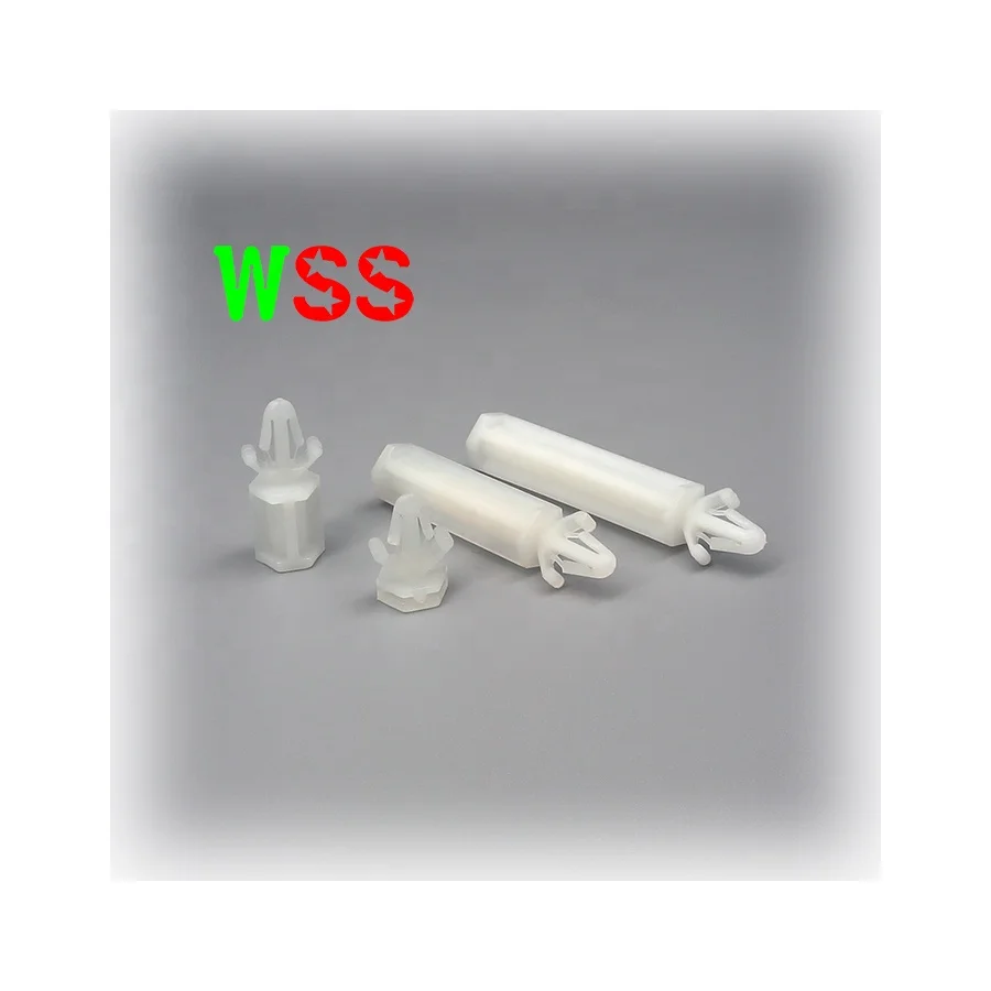 wholesale Plastic Injection nylon spacers distans till kretskortet pcb spacer push in