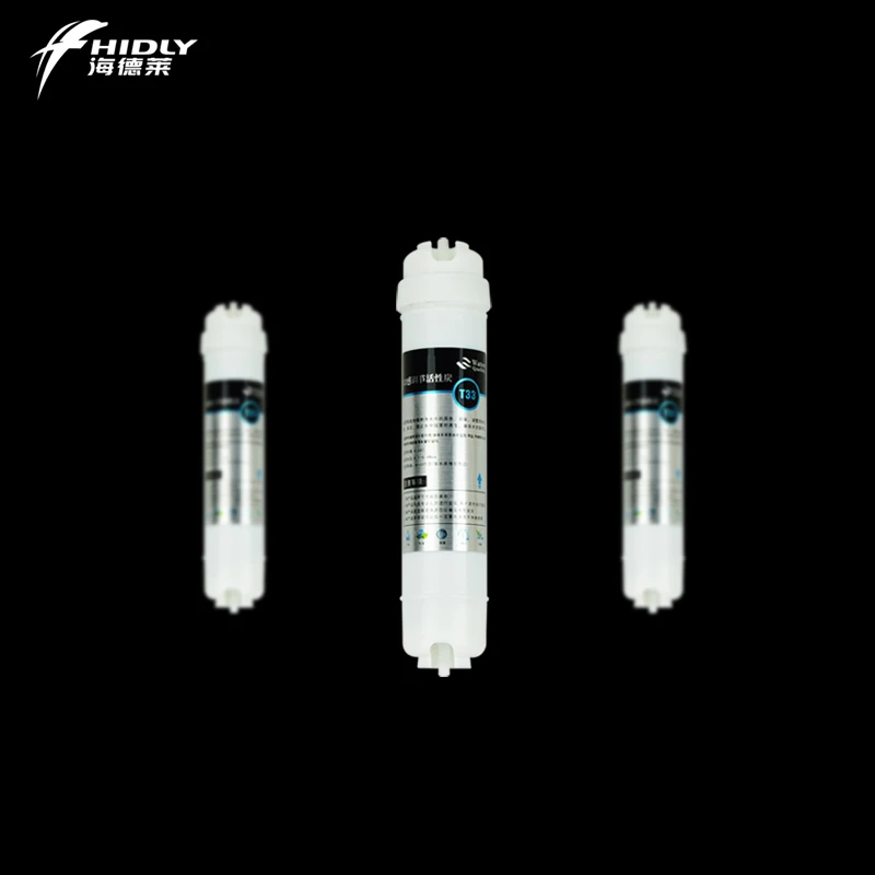 
Coconut Shell T33 Water Filter Cartridge 5 Micron 125PSI Large Flow Filter 