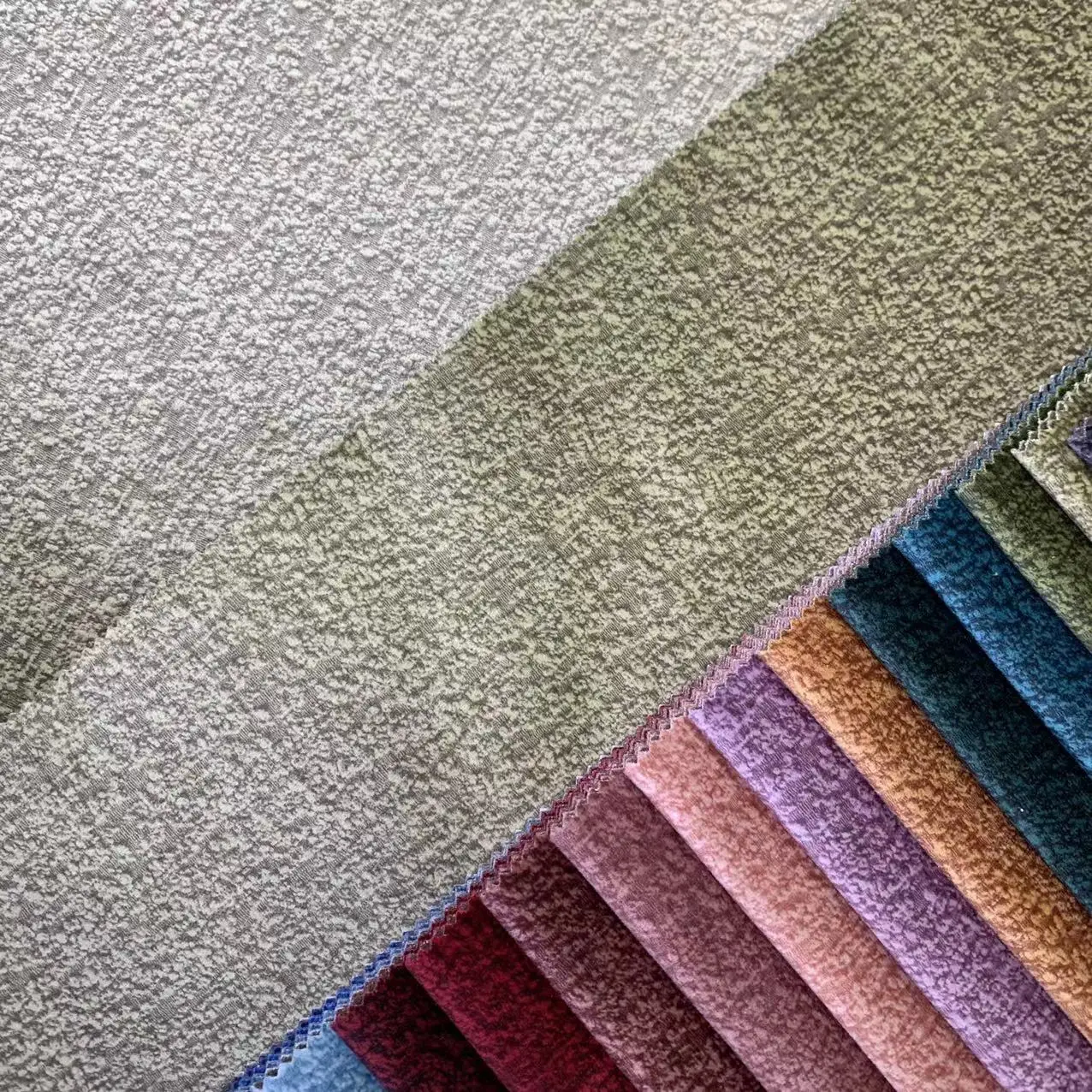 JL24100--SASSY 100% Polyester Waterproof hometextile Printed holland velour sofa fabric holland velvet fabrics