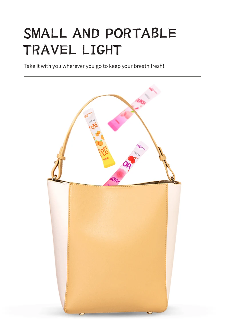 Wholesale Travel Size 10ml mouthwash, Oral Cleaning Disposable Portable ad Breath Remove Mouthwash