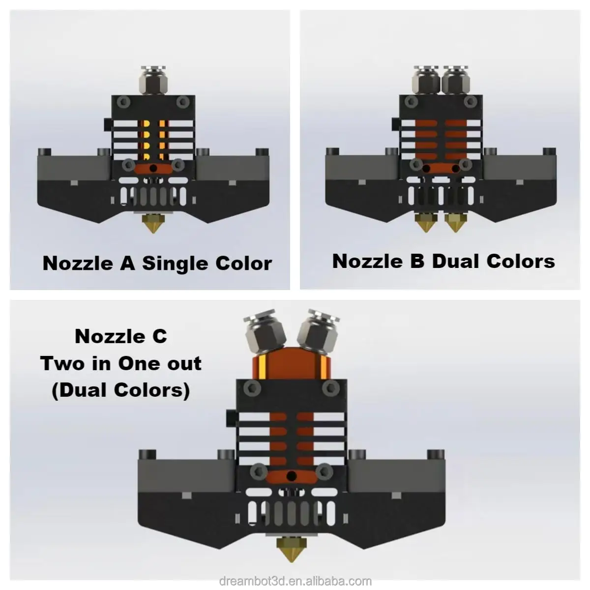 Dreambot3d L5-200  210*210*210 Filament Home Use Desktop Steady 3D FDM Printer Machine For PLA Carbon Material