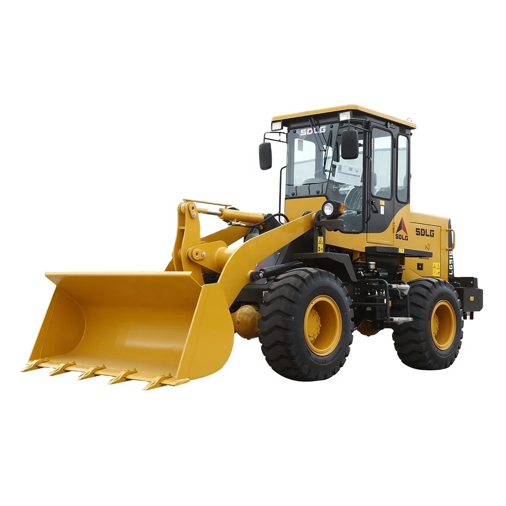 SDLG small compact articulated wheel loader 1 ton with competitive prices