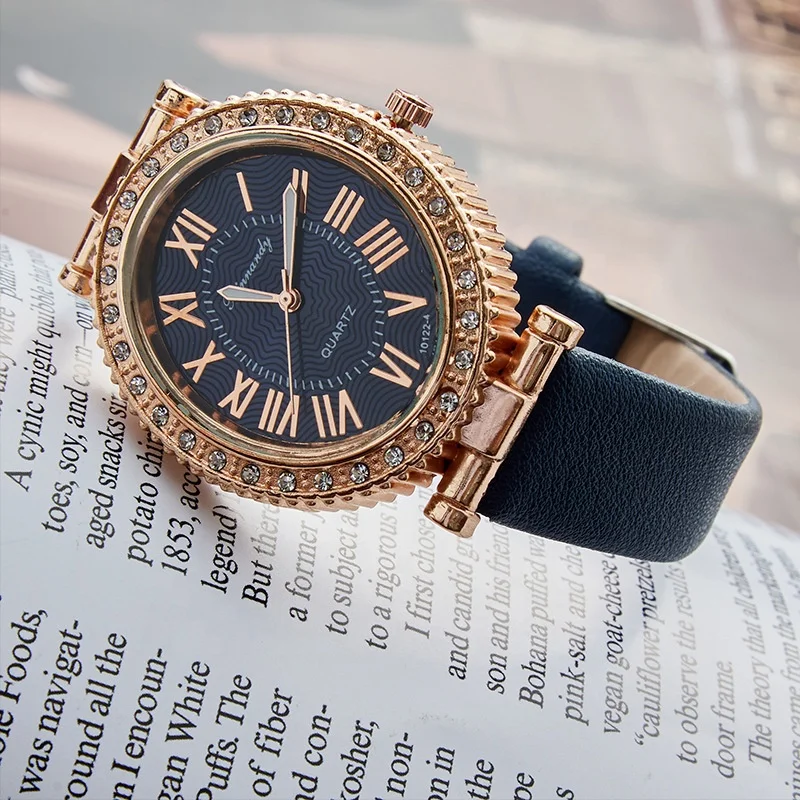 2024 Hot Sale European Fashion Watch Women Luxury Quartz Watch Casual  Ladies Clock