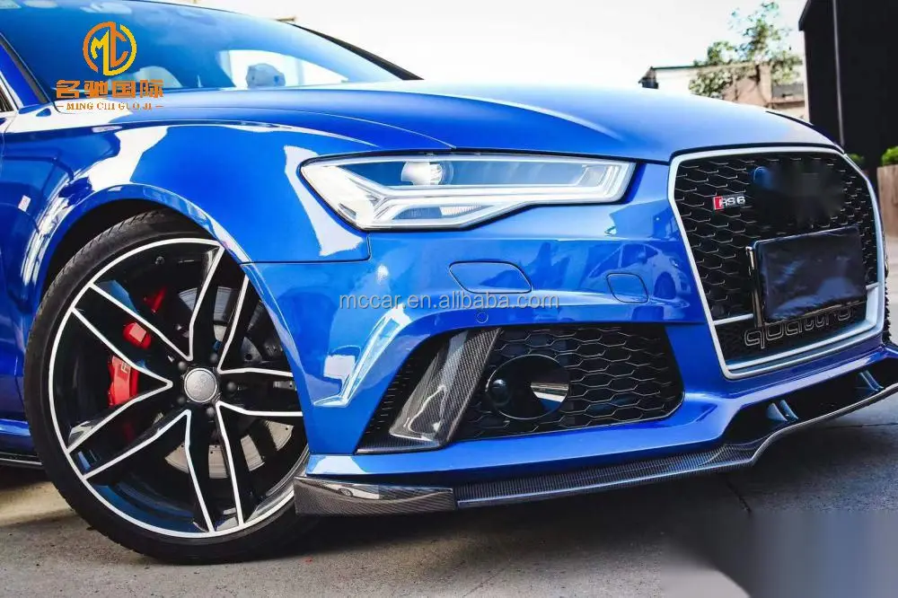 High quality RS6 C7  bumper cover  For Audi RS6 bumper side vent trim