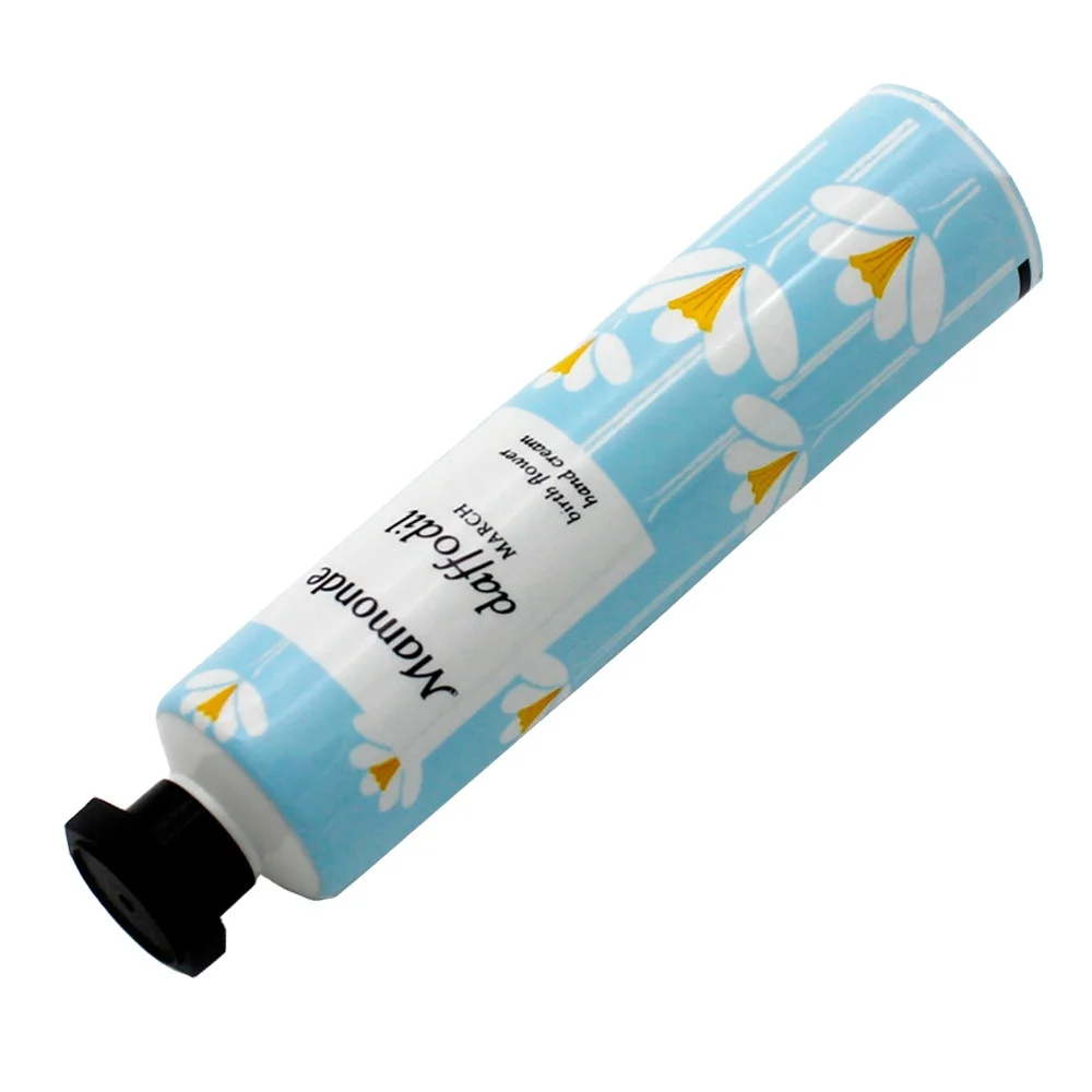New product empty soft squeezable resilient octagonal foot hand cream cosmetic abl aluminum laminated tube