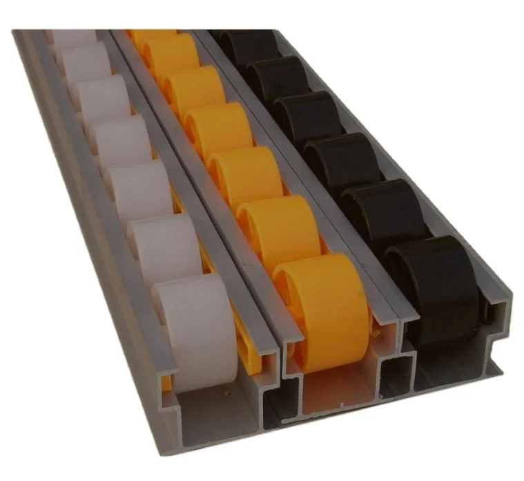 Factory Customized Q235B Steel Plastic  Roller  Flow Rack