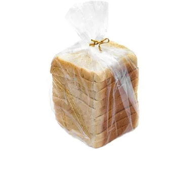 21x46 Baguette CPP French loaf Cellophane bags Transparent Cello bread bags with twist ties clear for bread cellophane bags