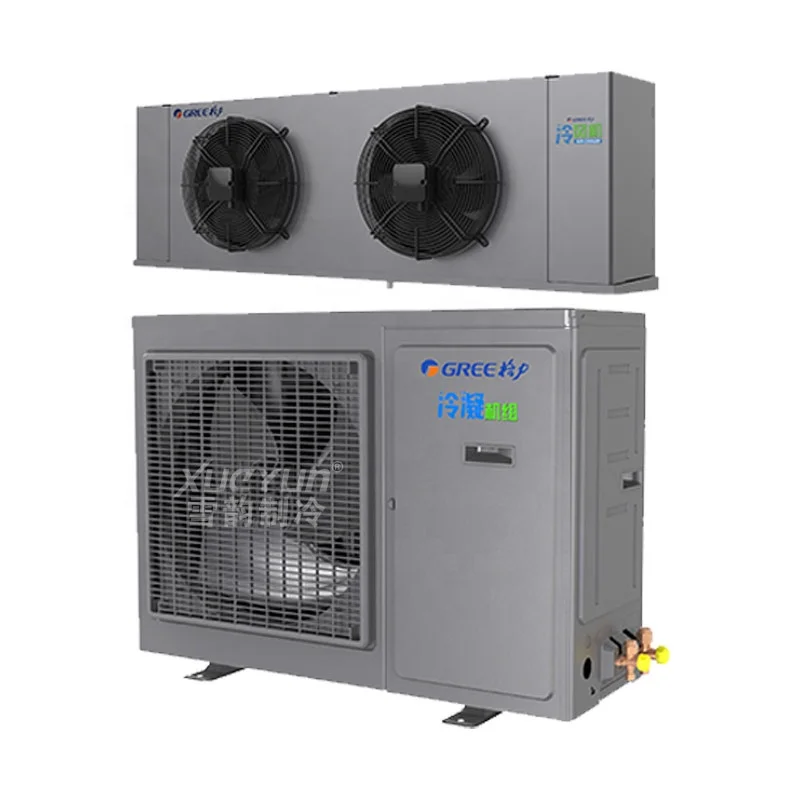 China freezer condensing unit dc freezer units air cooled condensing 3hp 5hp 6hp