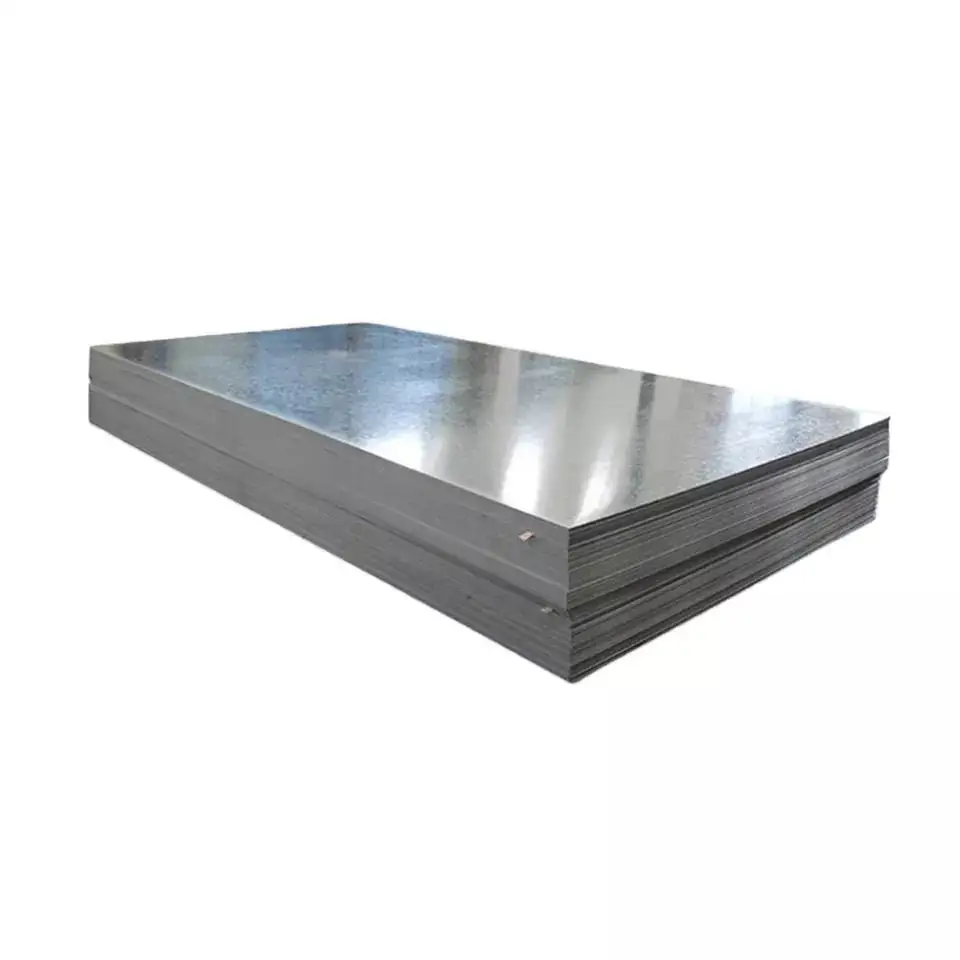 Popular Sizes Steel Sheet 1220 * 2440 mm Galvanized Steel Plate Gi Plate