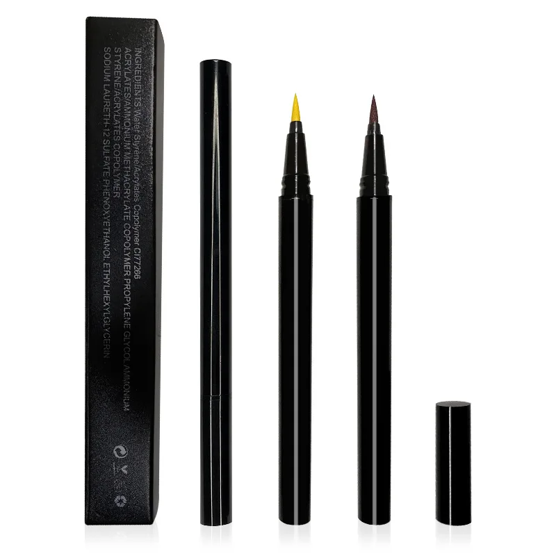 Best selling 21 Colorful Eyeliner Pencil Cosmetics Private Label Accepted Waterproof OEM Makeup Liquid Eye liner