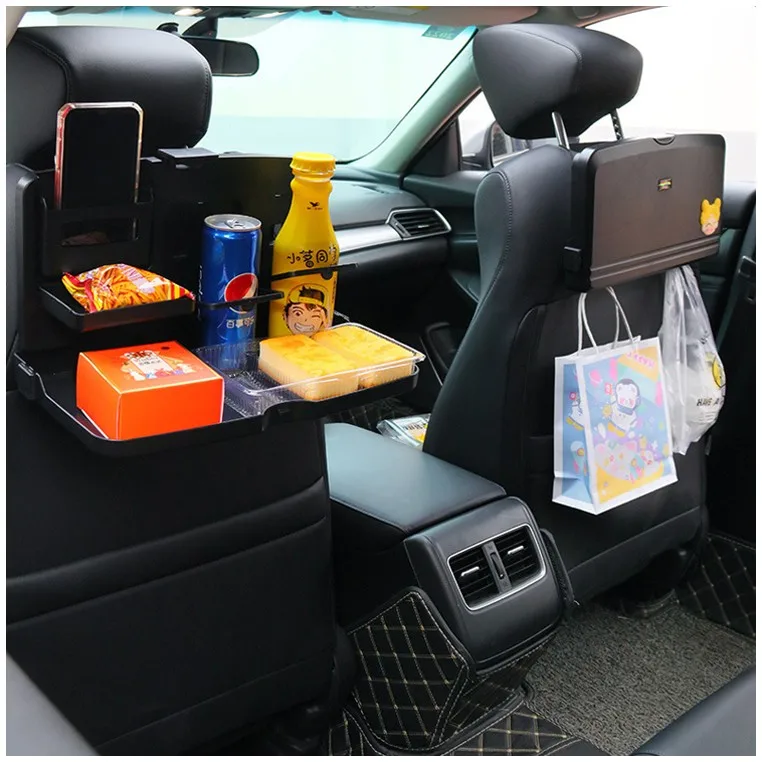 Multifunctional Foldable Car Backseat Dining Table Car Back Seat Table Drink Car Food Tray